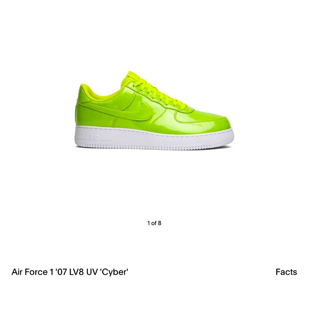 Lime green Nike’s